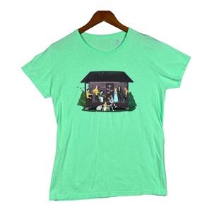 The Southern Sassenachs 2018 Mint Folk Rock Band Tour Green Tee T-shirt M